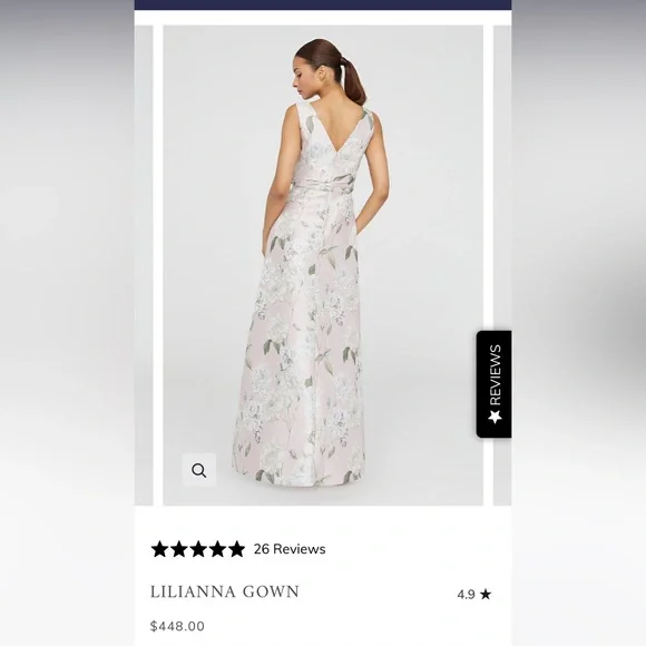 Kay Unger Lilianna Gown NWT - Picture 2 of 11